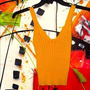 Wilfred Aritzia Yellow Sweater 🍋Camisole Top